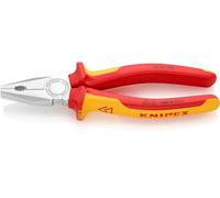 Knipex Pince universelle 03 06 200 chromée isolée suivant VDE 200 mm 1 pièce