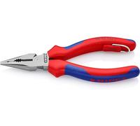 Knipex Pince universelle multifonctions noire atramentisée, avec gaines bi-matière, avec œillet intégré pour fixation d’un dispositif antichute 145 mm 08 22 145 T