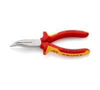 Knipex Pinces à becs demi-ronds avec tranchant, (pinces radio) Knipex Quantité:1
