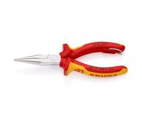 Knipex Pinces à becs demi-ronds avec tranchant, (pinces radio) Knipex Quantité:1