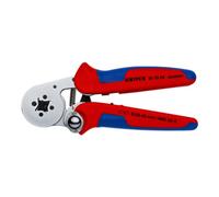 Knipex Pince à sertir 97 55 04 – auto-ajustable, accès latéral, poignées multimatières 180 mm