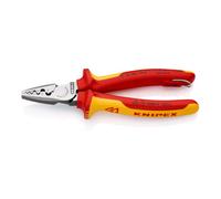 Knipex Pinces à sertir pour cosses, Avec sertissage à ergot Knipex Quantité:1