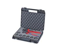 Knipex Pinces à sertir universelles, pour profils de sertissage interchangeables, 200 mm - 97 43 200