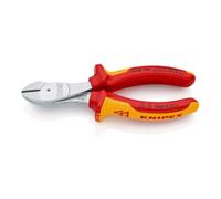 Knipex Pinces coupantes 74 06 160 – 160 mm, forte démultiplication, VDE, gaines bi-matière