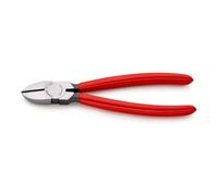 Knipex Pince coupante de côté multiusage 70 01 180 – 180 mm, tête étroite, gainage PVC, 62 HRC