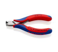 Knipex Pince coupante pour l'électronique 64 02 115 – 115 mm, poignées multimatières, avec facette