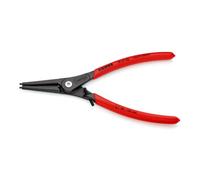 KNIPEX 49 31 A3 Pince à circlips de précision pour bagues extérieures sur arbres avec protection contre la surextension recouverte de plastique antidérapant gris atramenté 225 mm