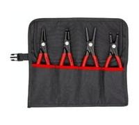 Jeu de 4 pinces de précision de sécurité dans une trousse à roulettes Knipex | 4003773081555