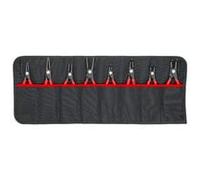 Knipex Jeu de pinces pour circlips 00 19 58 V02 – 8 pièces avec trousse à roulettes