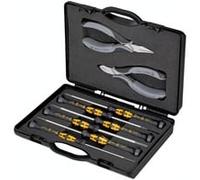 Jeu de pinces pour l'électronique, 8 pièces, ESD, Knipex | 4003773051848