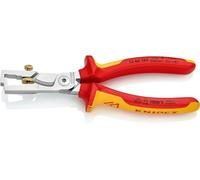 KNIPEX StriX Pince à dénuder et coupe-câbles sur carte LS, 13 66 180 SB