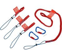 Knipex Sangle d'adaptation d'outils 00 50 04 T BK avec jeu de mousquetons - 6 pièces
