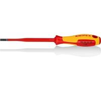 Knipex Tournevis Slim pour vis à tête fendue 98 20 55 SL - poignée isolante bi-matière VDE - 1 pc