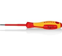 KNIPEX Tournevis pour vis à six pans creux isolées par gaines bi-matière, certifiées VDE 177 mm, 98 13 25