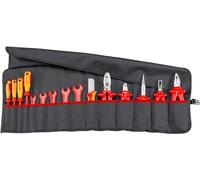 Knipex trousse à roulettes 15 pièces avec outils isolés pour travaux sur installations électriques 98 99 13 (98 99 13)