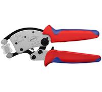 Knipex Twistor16 Pince à sertir auto-ajustable pour embouts, 97 53 18 | De câble avec tête de sertissage rotative, 0,14-16 mm²
