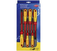 Knipex VDE Jeu de tournevis 6 pièces vis à fente, cruciforme Phillips
