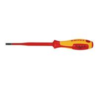 KNIPEX VDE Tournevis Fendu Isolé 5,5 X 100Mm Slim Anti-Roulis 98 20 55 SL