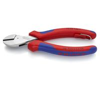 Knipex X-Cut avec anneau de fixation chromé, avec gaines multi-composants, avec anneau de fixation intégré pour l'accrochage d'une protection antichute 160 mm - 7305160TBK