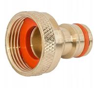 KNM Trade Adaptateur Robinet 1/2" Laiton Universel Durable | corrosion, filetage solide, usage intensif, installation