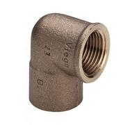 KNM Trade Coude Souder Bronze Rouge Raccord Femelle 18mm x 1/2"