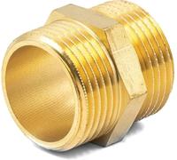 KNM Trade Mamelon Laiton CuZn40Pb2 Double M/M 3/4"