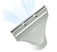 KNMDXD Tuyau Climatiseur Mobile Adaptateur Plat 25x22x10cm Raccord Plat Pour Tuyaus D'Échappement, Adaptateur De Fenêtre Pour Tuyau D'évacuation De Climatiseur, Pour Bouche De Porte Fenêtre