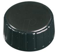 KNOPF 48-6 SW - Bouton sans marquage pour axe de 6 mm ATTENTION : le couvercle e