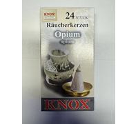 Knox Cônes d'encens Opium d'origine des Monts Métallifères d'origine