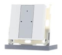 KNX Button Plus TS 55 2 voies blanc pur mat BE-TA55T2.02 | MDT | BE-TA55T2.02 | Détecteur de proximité
