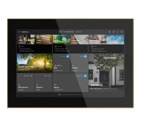 KNX SmartTouch 10 noir/or satiné - Panneau KNX pour système de bus ST/U10.3.11-825 | Busch Jaeger | ST/U10.3.11-825 | 2TMA310050B0003 | Tableau de commande