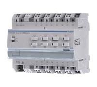 KNX Sortie de commutation/store KNX, 8/4 voies, 10 A TXA608B | Hager | TXA608B | Actionneur de commutation