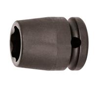 Ko-ken KO-KEN Douille IMPACT 6 pans, 1/2 pouce Surface Drive, Ouverture: 13 mm Quantité:1
