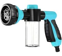 KOAHDE Pulvérisateur de Douche pour Chien,Pistolet Arrosage,1PC,pour la Tuyau Arrosage, Le Lavage de la Voiture, Le Nettoyage du Trottoir et Le Bain des Animaux Domestiques (Bleu)