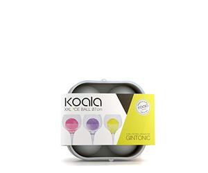 koala 6620 NN01 - Bac à glaçons pour gin Tonic, Couleur Noir