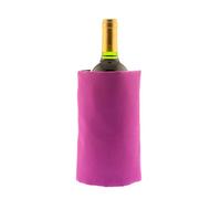 Koala Spain Lot de 20 refroidisseurs de vin avec gel rapide refroidissement compartimenté, 4 couches anti-condensation, couleur violette, velcro réglable, bouteille de vin ou champagne