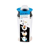 Koala Spain Shaker en plastique 600 ml avec marques de mesures, shaker multifonction : presse-agrumes, passoire, compteur 50 cl
