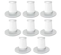 Koanhinn Lot de 8 pièces de rechange pour anti-acariens MJCMY01DY - Filtre HEPA lavable - Pièce d'aspirateur portable
