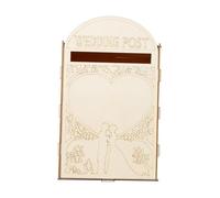 Koautios Boîte Porte-cartes pour Mariages, Boîte Aux Lettres Décorative En Bois pour Cadeaux de Réception, StyleB