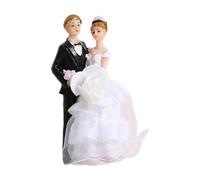 Koautios Figurines de Mariage, Figurine de Mariés, Statuette Romantique de Couple pour Anniversaire de Mariage, Style A