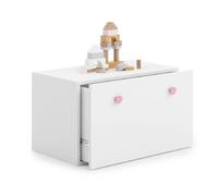Coffre à jouets INGA en bois, stockage de jouets, meubles pour la chambre d'enfant