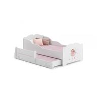 Kobi Lit enfant Anna 160x80 Fée avec gigogne