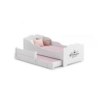 Kobi Lit enfant ANNA +SZU avec gigogne 160x80 Princess