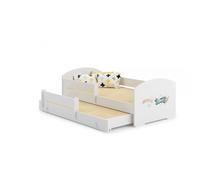 Kobi Lit enfant Luk 160x80 Avion avec gigogne