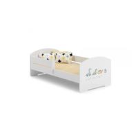 Kobi Lit enfant Luk Dinosaures 160x80 avec matelas