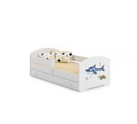 Kobi Lit enfant Luk Requin 140x70 avec matelas