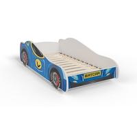 KOBI Lit Enfant RACING BLEU 140 x 70 Motif Super Héros