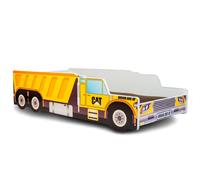 Kobi Lit Simple Enfant Camion de Chantier 140 avec Matelas