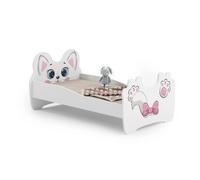 kobi Lit simple enfant - PINK CAT 160x80cm