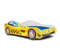 Kobi Lit simple enfant TAXI 140x70 avec matelas